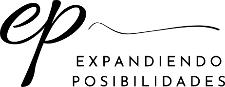 Logotipo oficial del podcast Expandiendo Posibilidades de Eliana Polifrone.